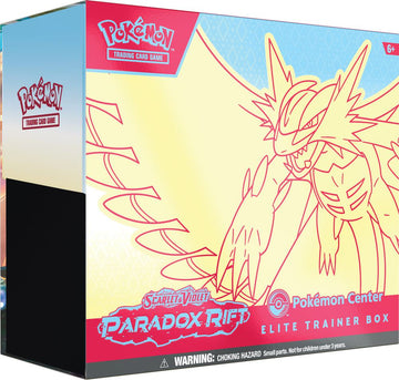 Paradox Rift Pokemon Center Elite Trainer Box (Exclusive) [Roaring Moon] - SV04: Paradox Rift (PAR)
