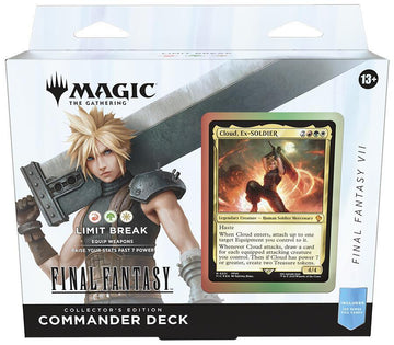 FINAL FANTASY Commander Deck - FINAL FANTASY VII Limit Break (Collector's Edition) - Commander: FINAL FANTASY (FIC)